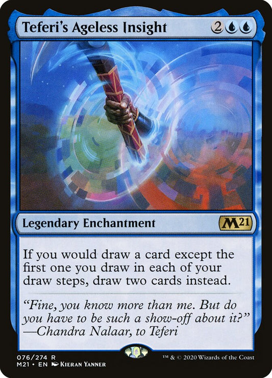 Teferi's Ageless Insight (76) - Core Set 2021 (M21)