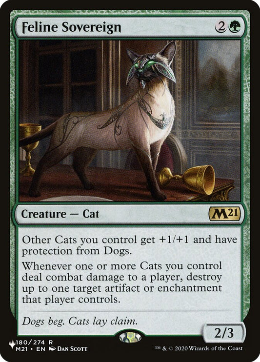 Feline Sovereign (M21-180) - The List (PLST)
