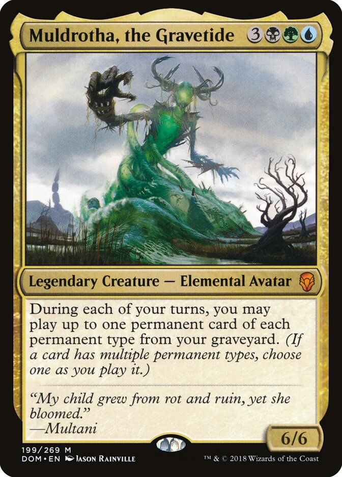 Muldrotha, the Gravetide (199) - Dominaria (DOM)