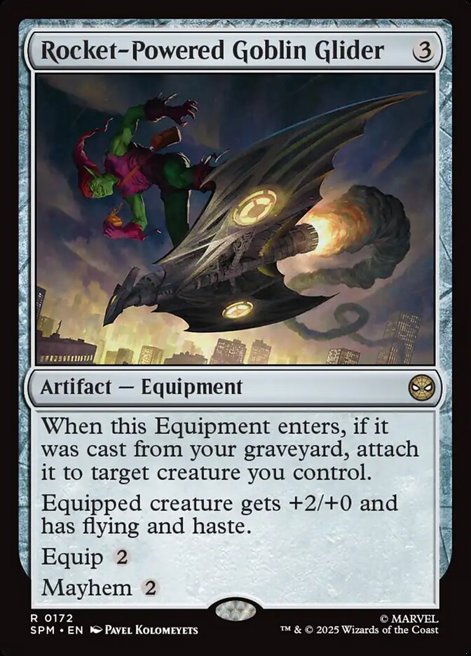 Rocket-Powered Goblin Glider (172) - Marvel's Spider-Man (SPM)
