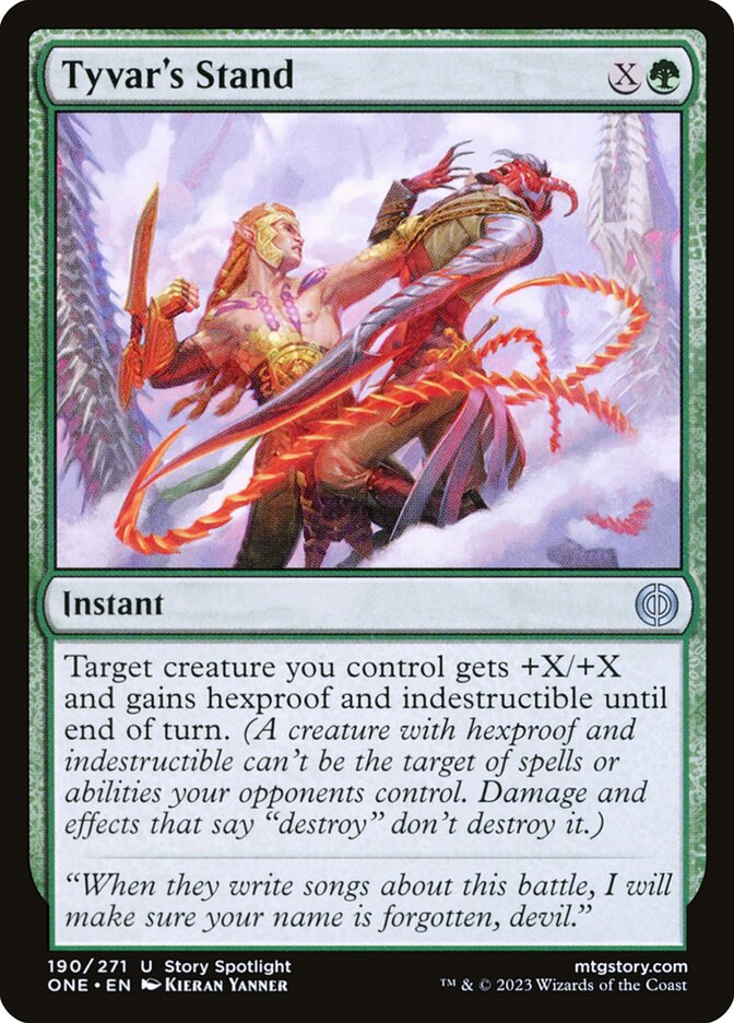 Tyvar's Stand (190) - Phyrexia: All Will Be One (ONE)
