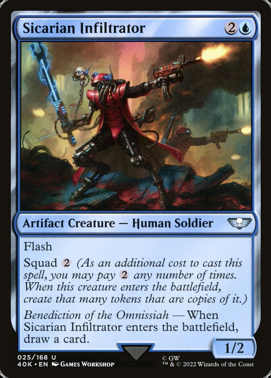 Sicarian Infiltrator (25) - Warhammer 40,000 Commander (40K)