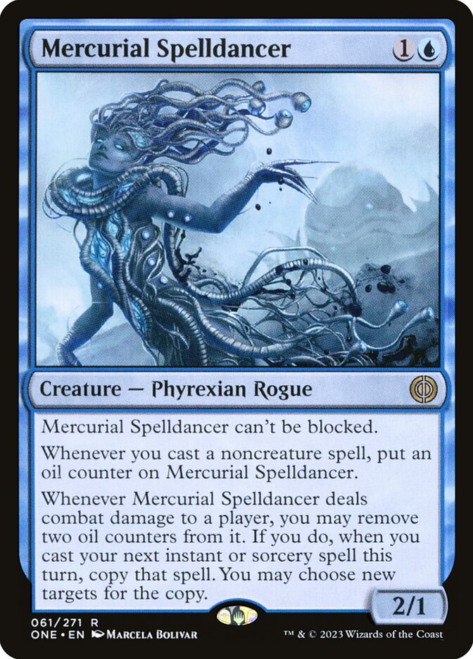 Mercurial Spelldancer (61) - Phyrexia: All Will Be One (ONE)