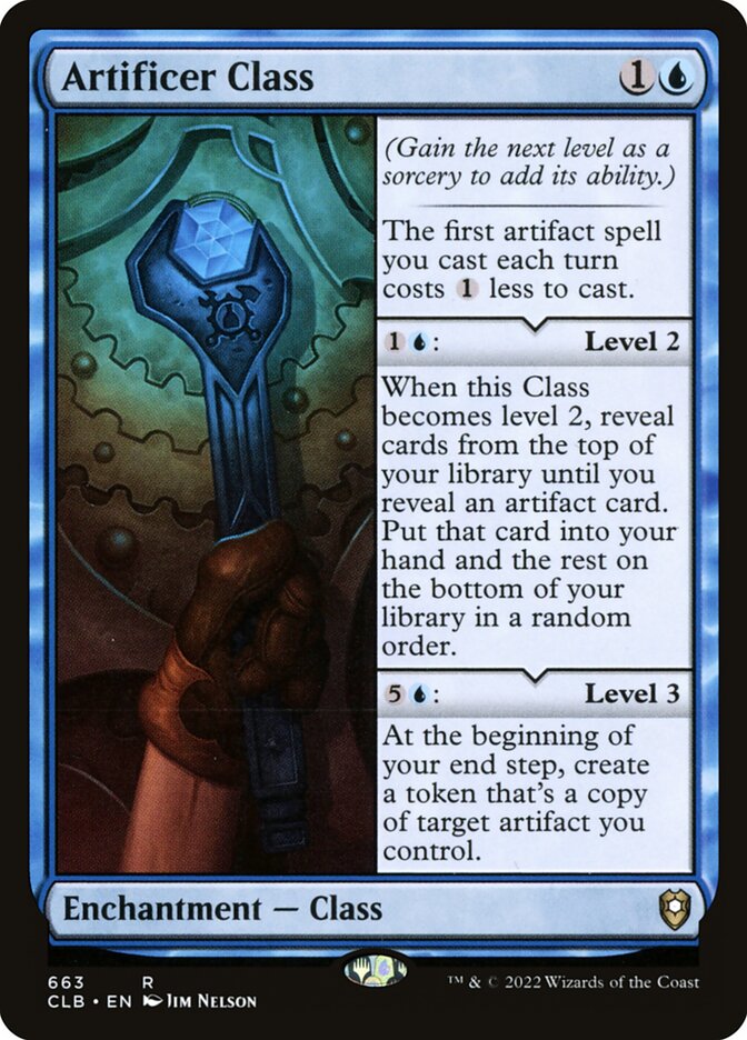 Artificer Class (663) - Commander Legends: Battle for Baldur's Gate (CLB)