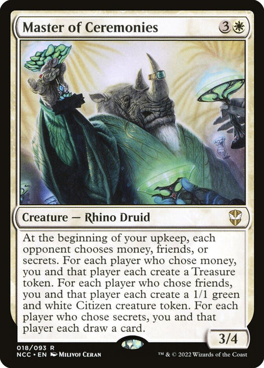 Master of Ceremonies (18) - New Capenna Commander (NCC)