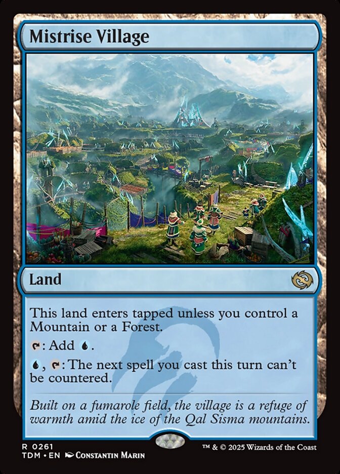 Mistrise Village (261) - Tarkir: Dragonstorm (TDM)