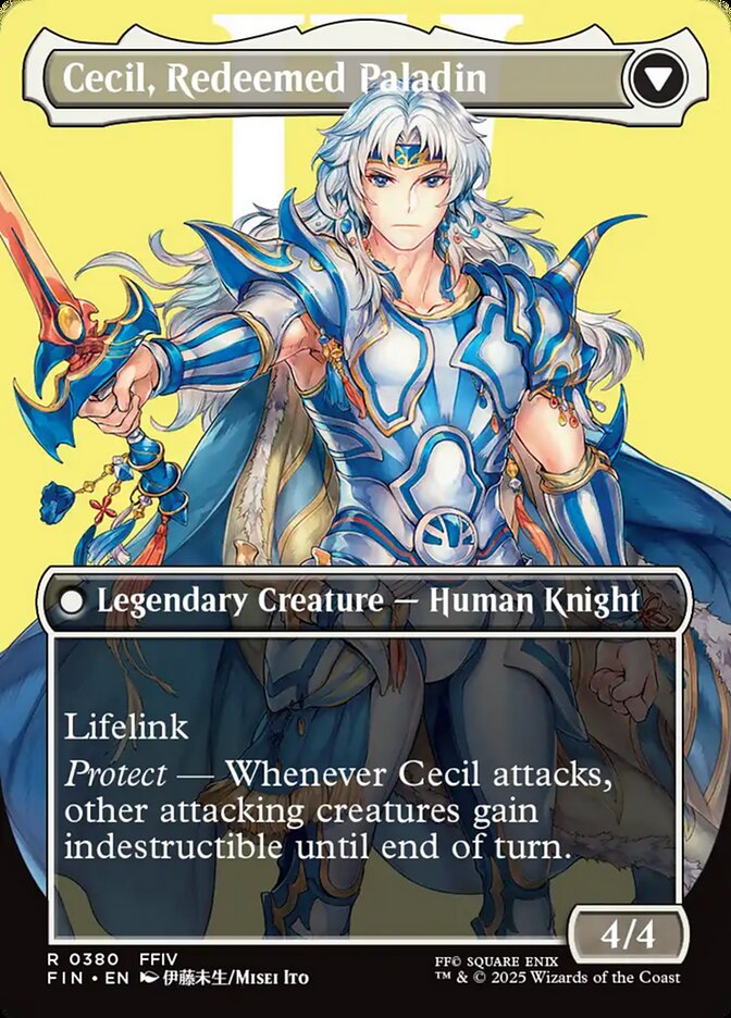 Cecil, Dark Knight // Cecil, Redeemed Paladin (380) - Final Fantasy (FIN)