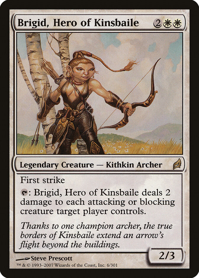 Brigid, Hero of Kinsbaile (6) - Lorwyn (LRW)