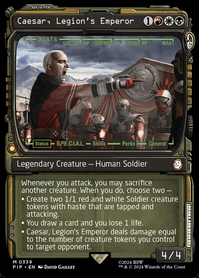 Caesar, Legion's Emperor (339) - Fallout (PIP)