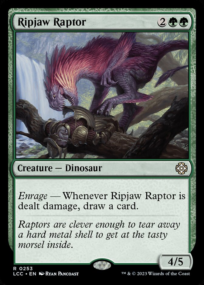 Ripjaw Raptor (253) - The Lost Caverns of Ixalan Commander (LCC)