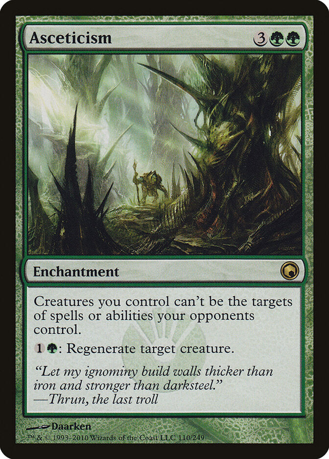 Asceticism (110) - Scars of Mirrodin (SOM)