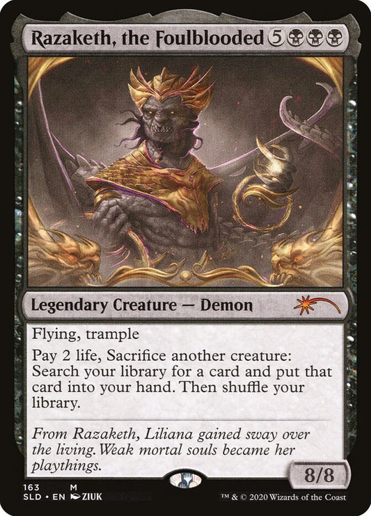 Razaketh, the Foulblooded (163) - Secret Lair Drop (SLD)