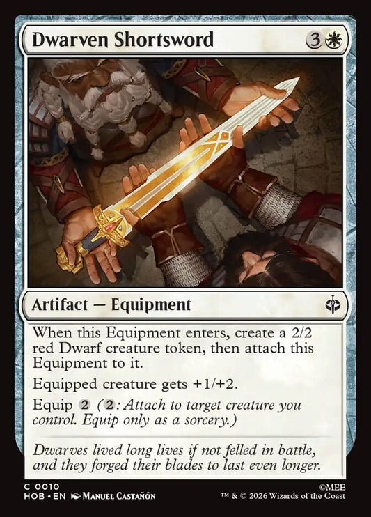 Dwarven Shortsword (10) - The Hobbit (HOB)