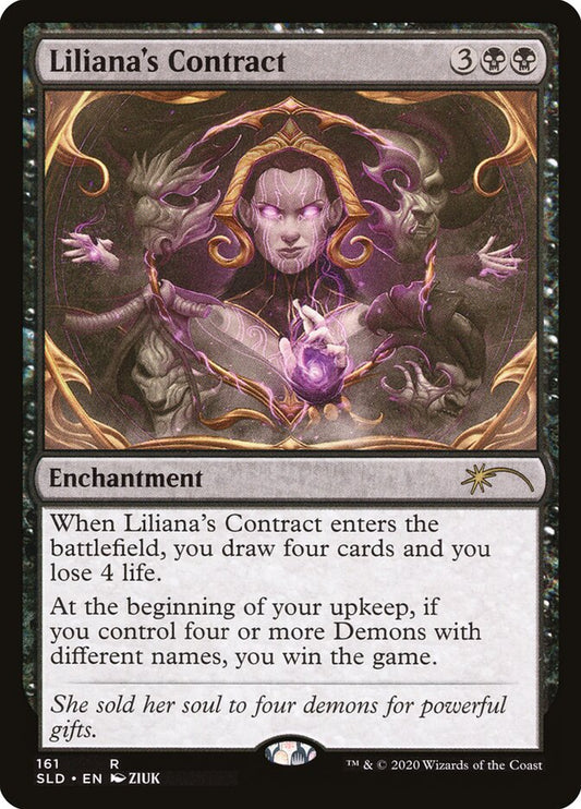 Liliana's Contract (161) - Secret Lair Drop (SLD)