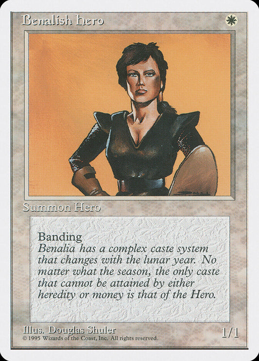 Benalish Hero (7) - Fourth Edition (4ED)