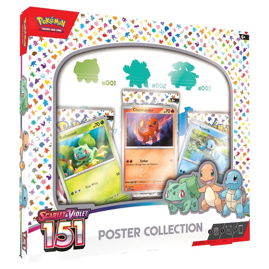 Pokemon Scarlet & Violet 151 Poster Collection