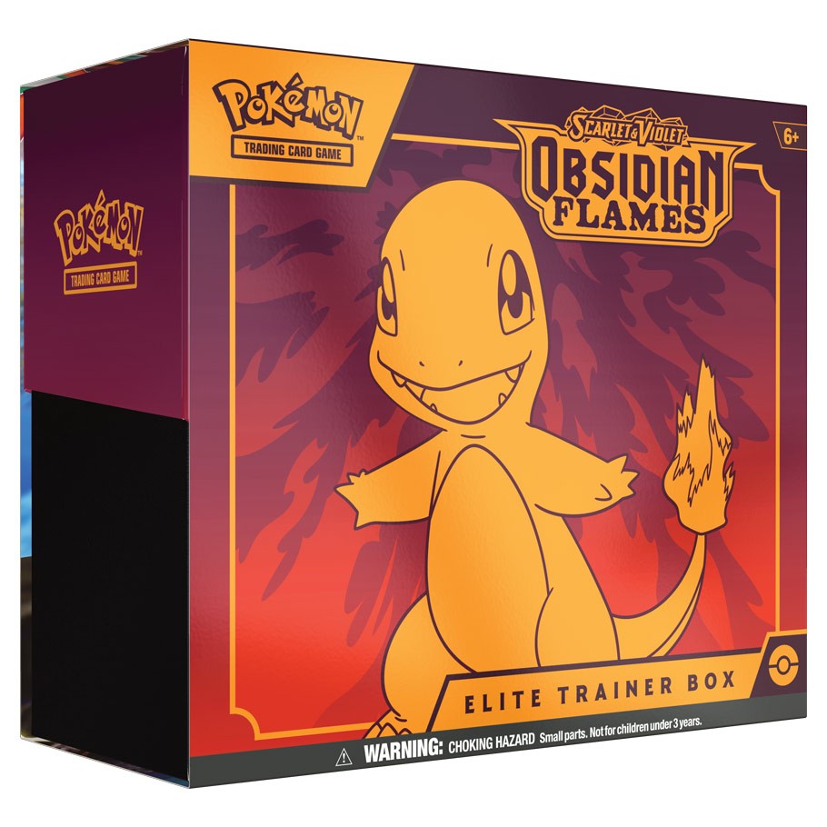 Pokemon Scarlet & Violet Obsidian Flames ETB Elite Trainer Box