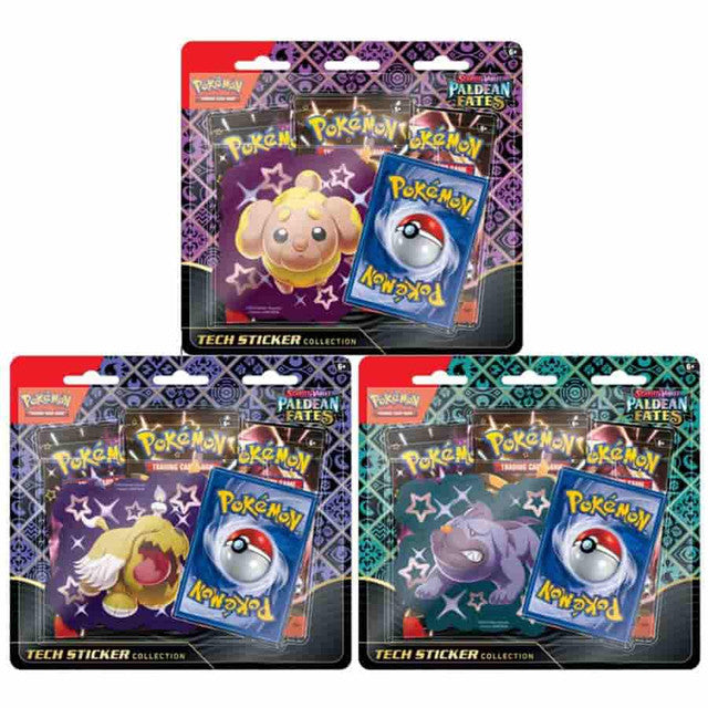 Pokemon Scarlet & Violet Paldean Fates Sticker Collection