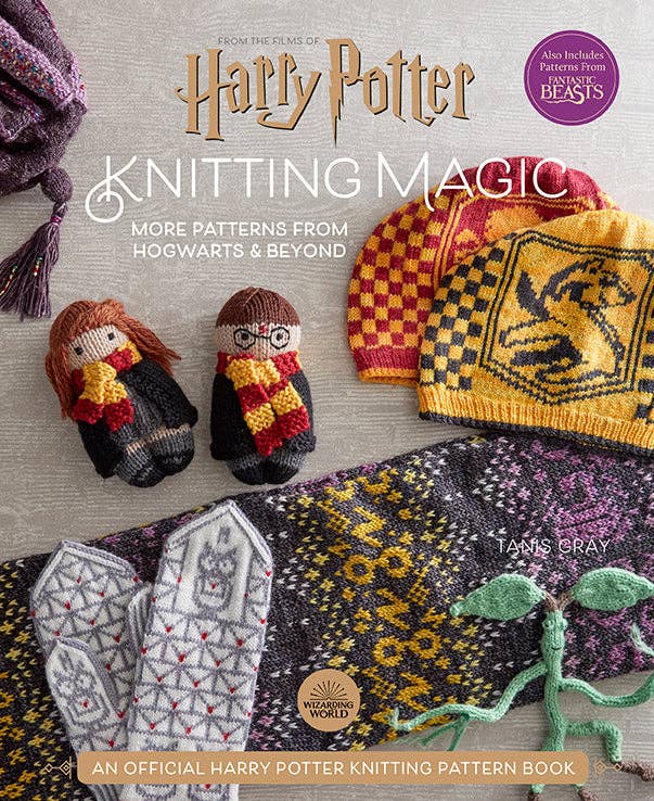Warner Bros Harry Potter: Knitting Magic: More Patterns From Hogwarts and Beyond Book