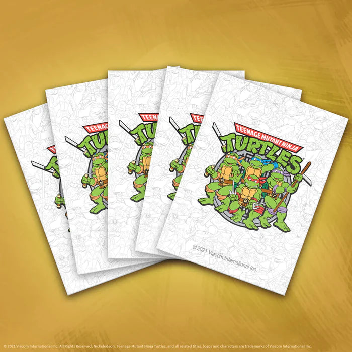 Teenage Mutant Ninja Turtles Official Card Sleeves Featuring the Classic 80's Logo