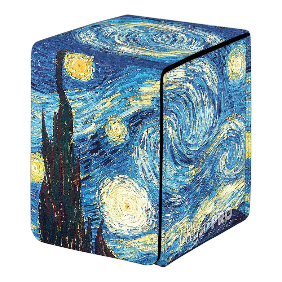 Ultra Pro Alcove Flip Deck Box: Vincent Van Gogh Starry Night Closed