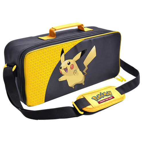 Ultra Pro Deluxe Gaming Trove: Yellow & Black Pikachu Design: CCG Storage Bag