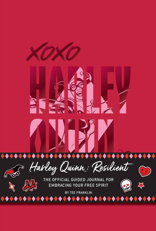 Harley Quinn: Resilient: The Official Guided Journal Embracing your Free Spirit Tee Franklin