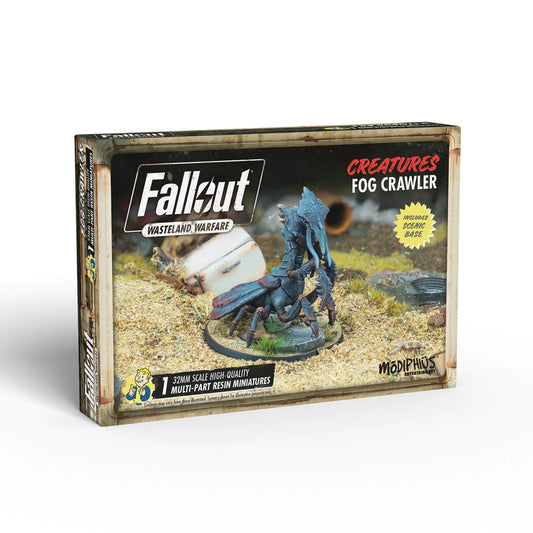 Fallout Wasteland Warfare: Fog Crawler: Roleplaying Resin Miniature Figures
