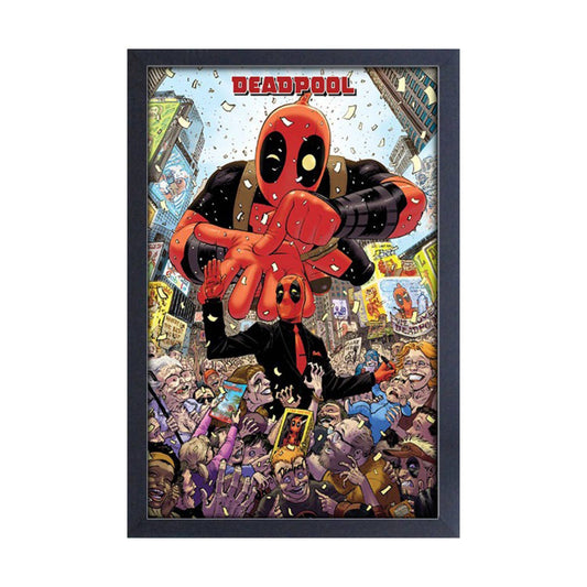 Deadpool - The Celebrity 11" x 17" Framed Print Wall Art 