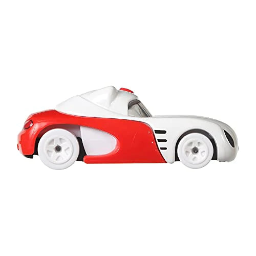 Hot Wheels Character Cars - Hello Kitty - Red & White - 1:64 Scale
