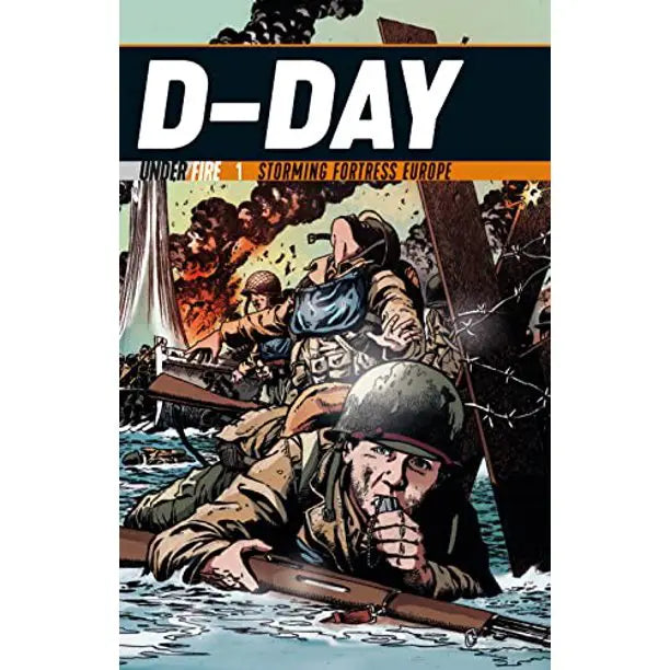 D-Day Graphic Novel Depicting the Storming of European Beach