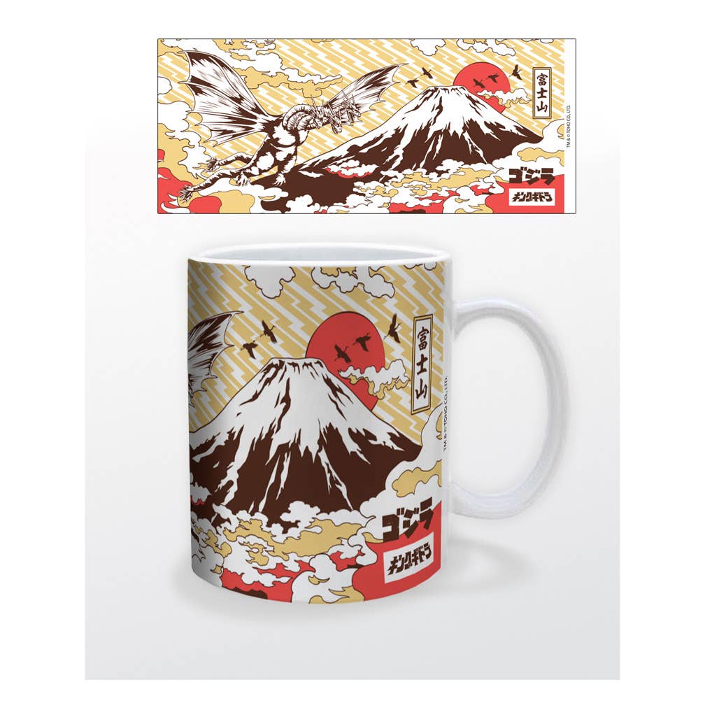 Godzilla - Fuji 11 oz Ceramic Mug with Giftbox 