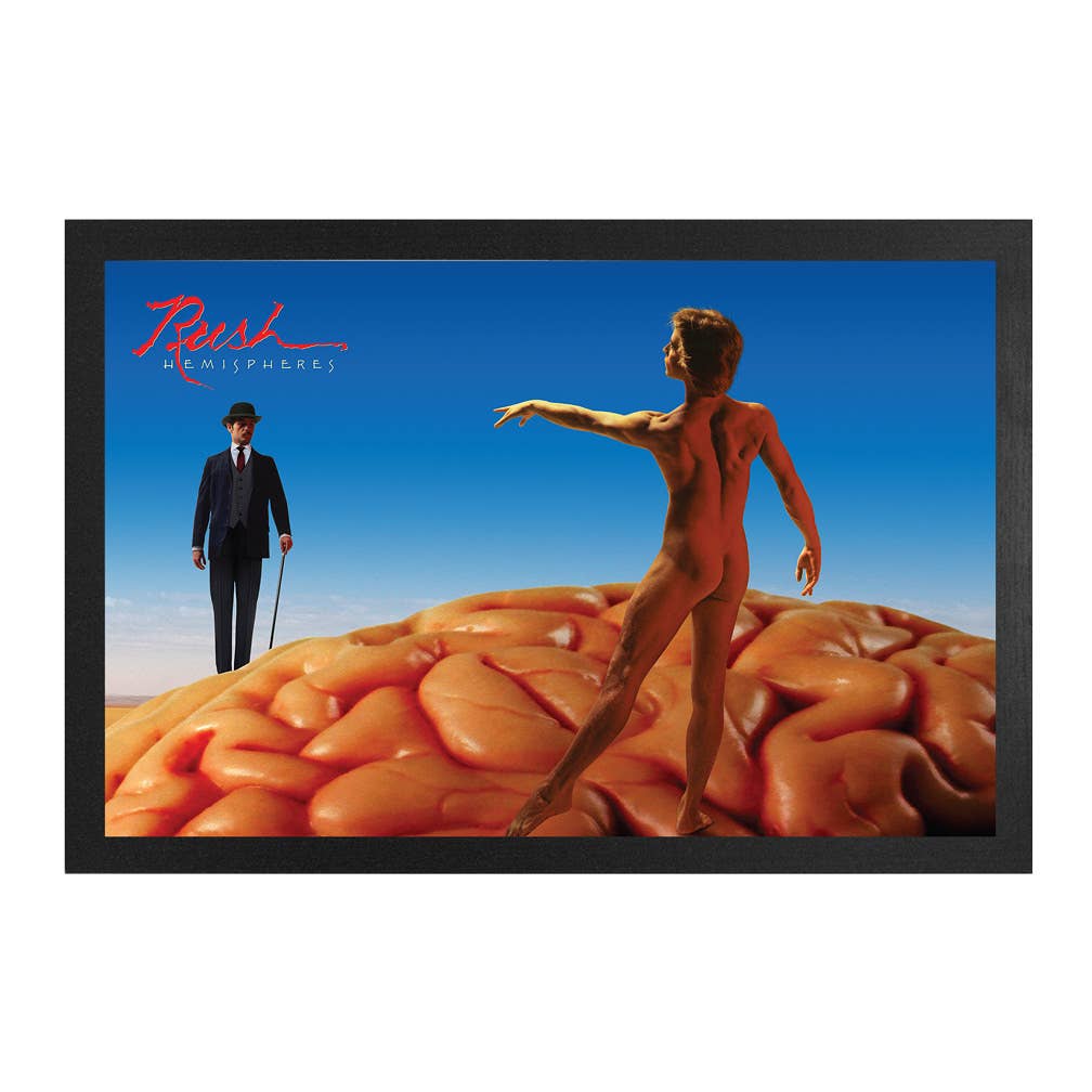 Rush - Hemispheres 11" x 17" Framed Print Wall Art 