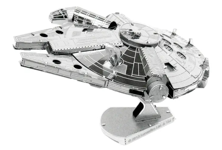 Star Wars Official 3D Metal Model Kit: 4in Premium Series Millennium Falcon Side Profile