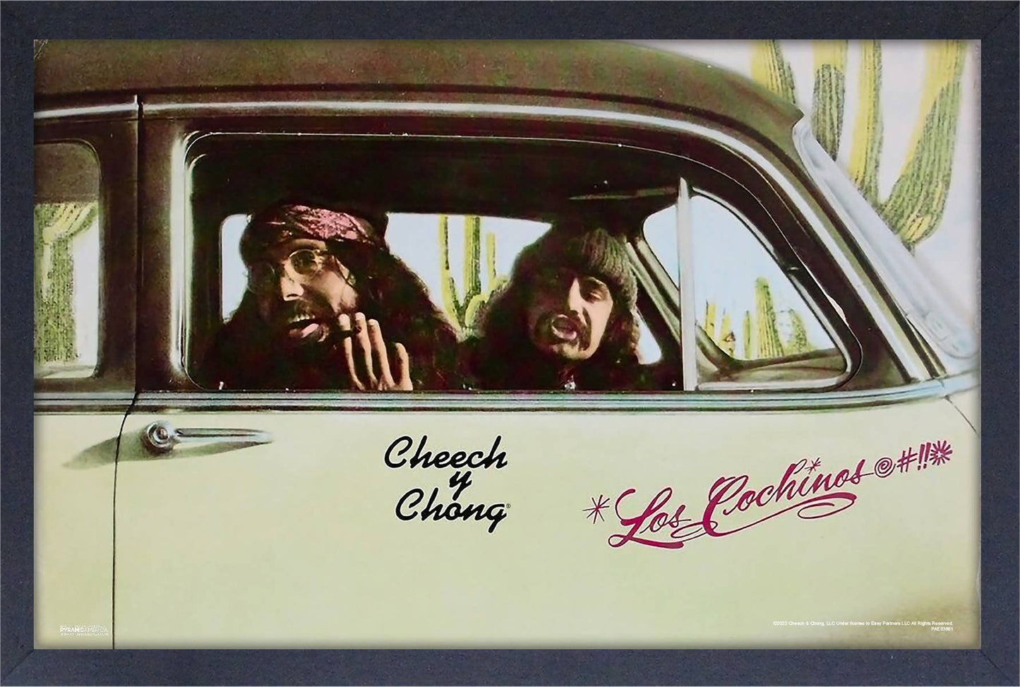 Cheech & Chong - Los Cochinos 11" x 17" Framed Print Wall Art 