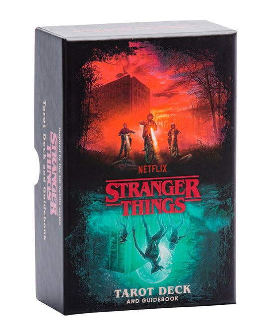 Netflix Stranger Things Tarot Card Deck and Guidebook