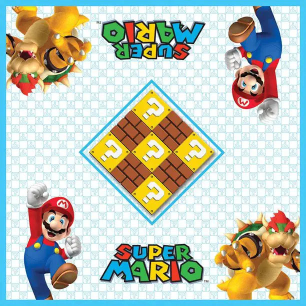 Game board for super mario tic tac toe