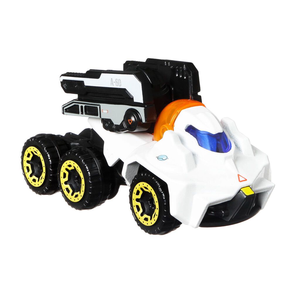 Hot Wheels Video Game Cars - Winston Overwatch Character - Black & White - 1:64 Scale