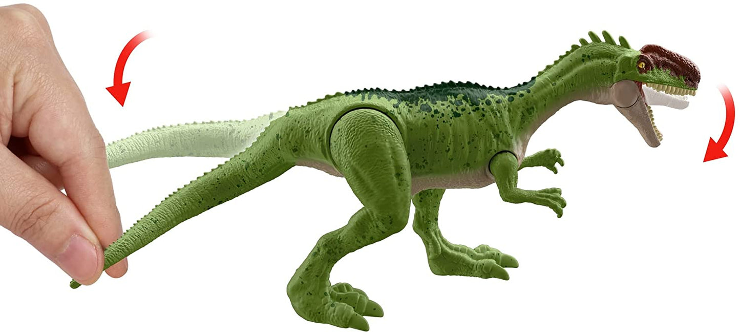Jurassic World: Fierce Force; 7" High Detail Dinosaur Action Figure: Monolophosaurus Camp Cretaceous