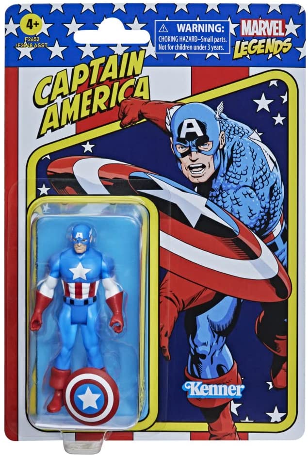 Marvel Legends Retro Series: 3.75" Action Figures: Captain America