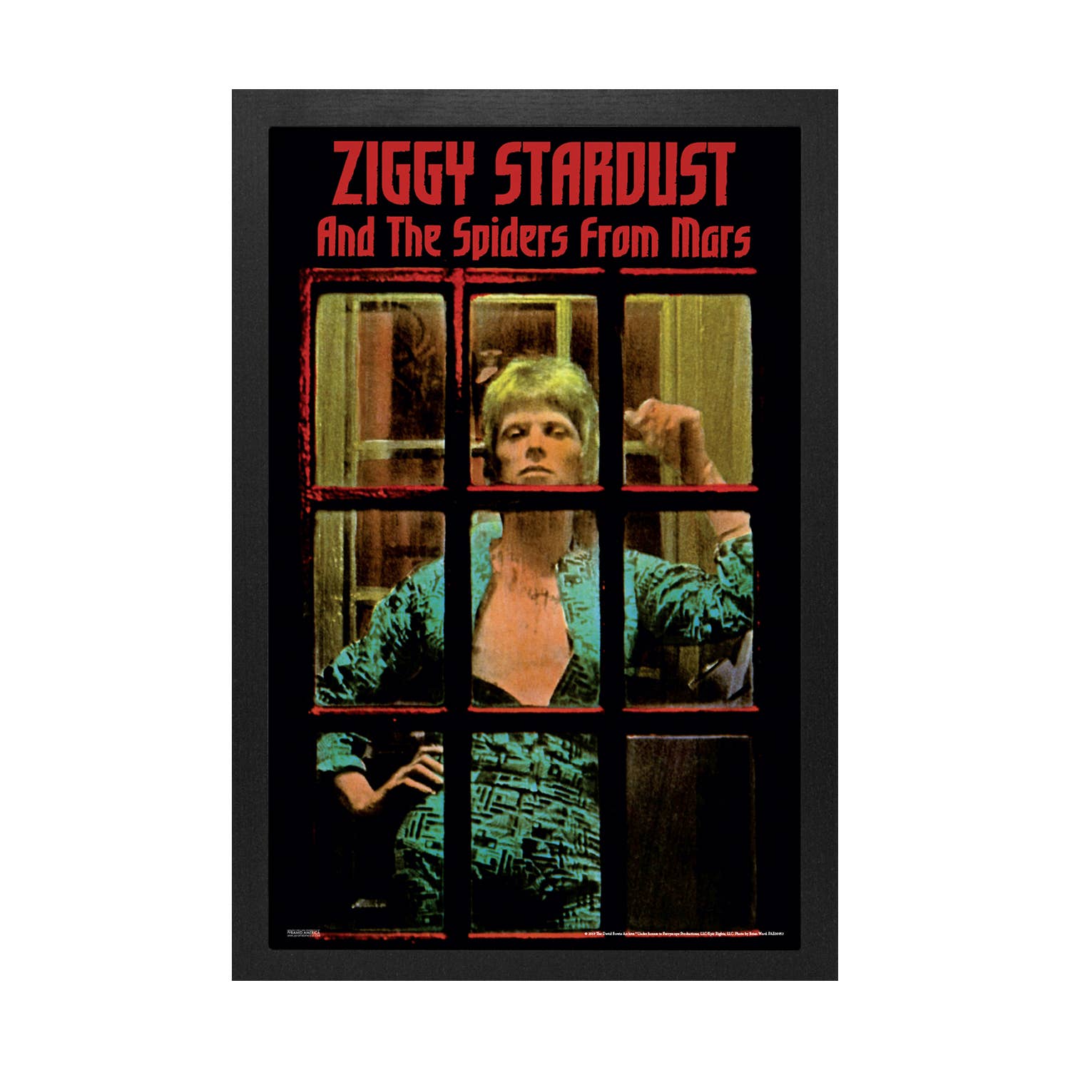 David Bowie - Ziggy - Spiders 11" x 17" Framed Print Wall Art 
