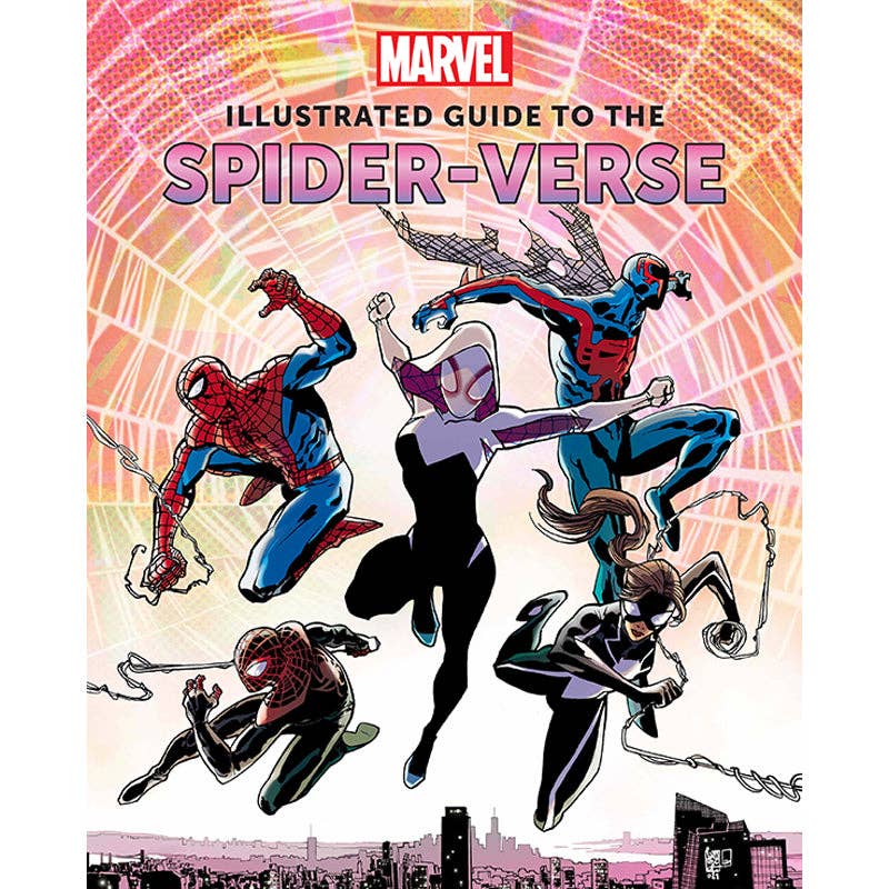 Marvel: Illustrated Guide to the Spider- Verse Superhero Spider Man Art Book 