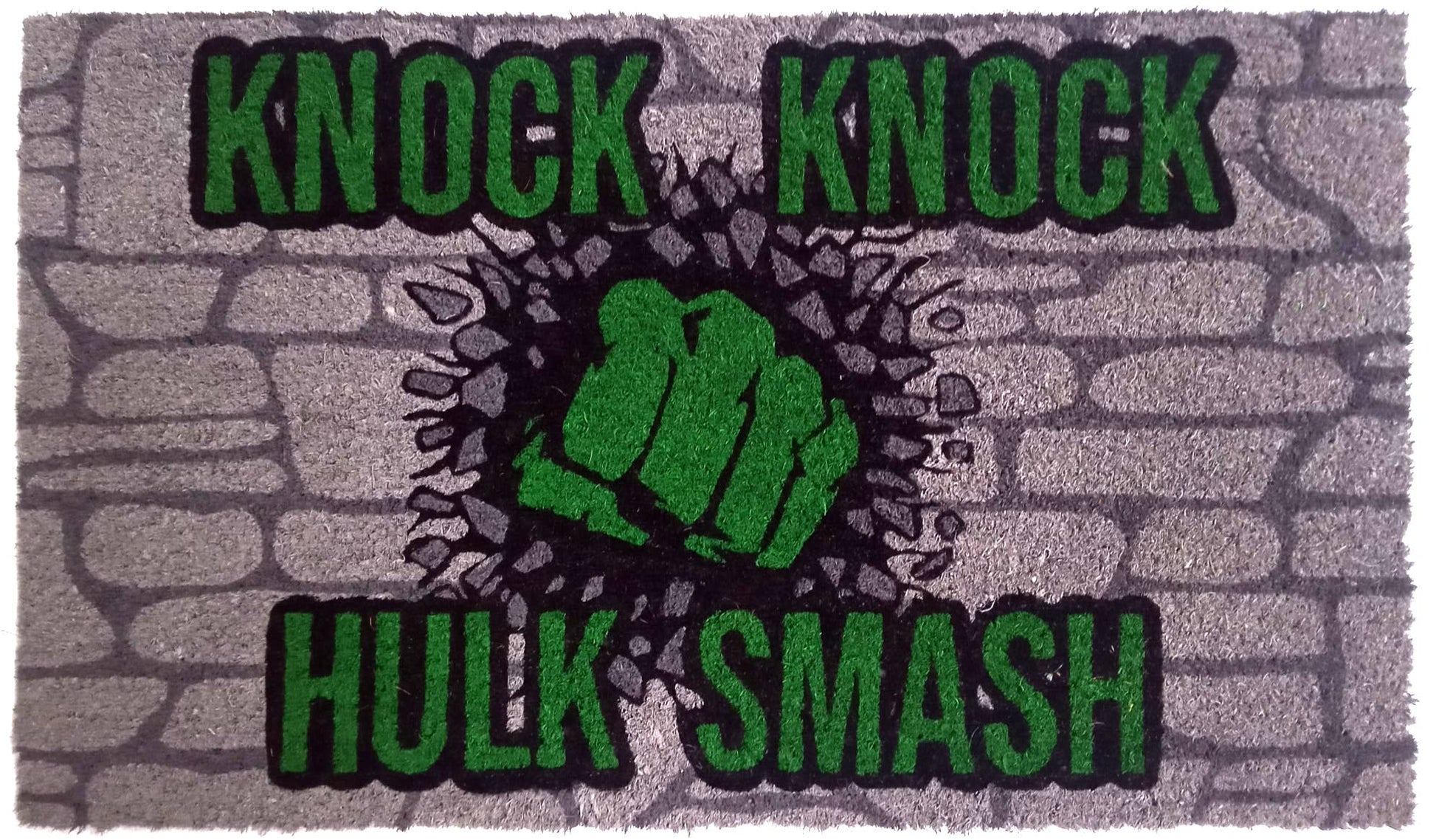 Marvel- Hulk Smash Knock Welcome Doormat