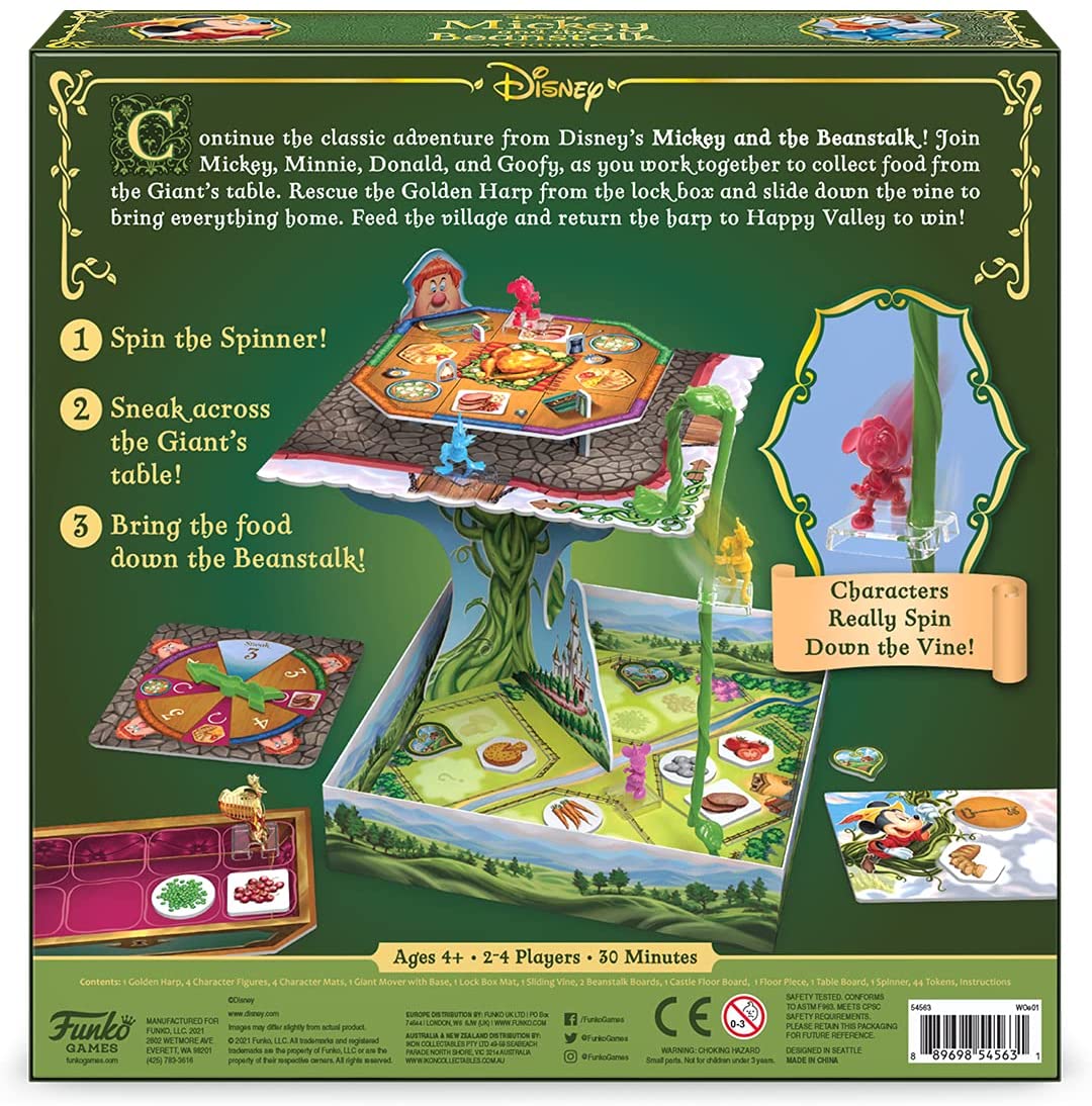 Disney Mickey and The Beanstalk: Official Board Game