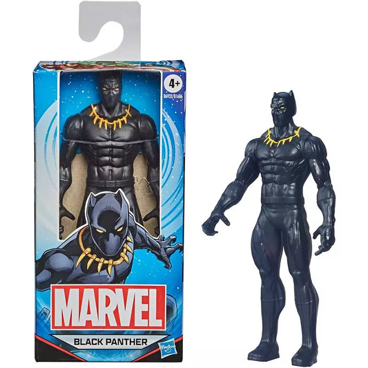 Marvel Avengers Black Panther Boxed 6" Action Figure with Display Posing Along Side