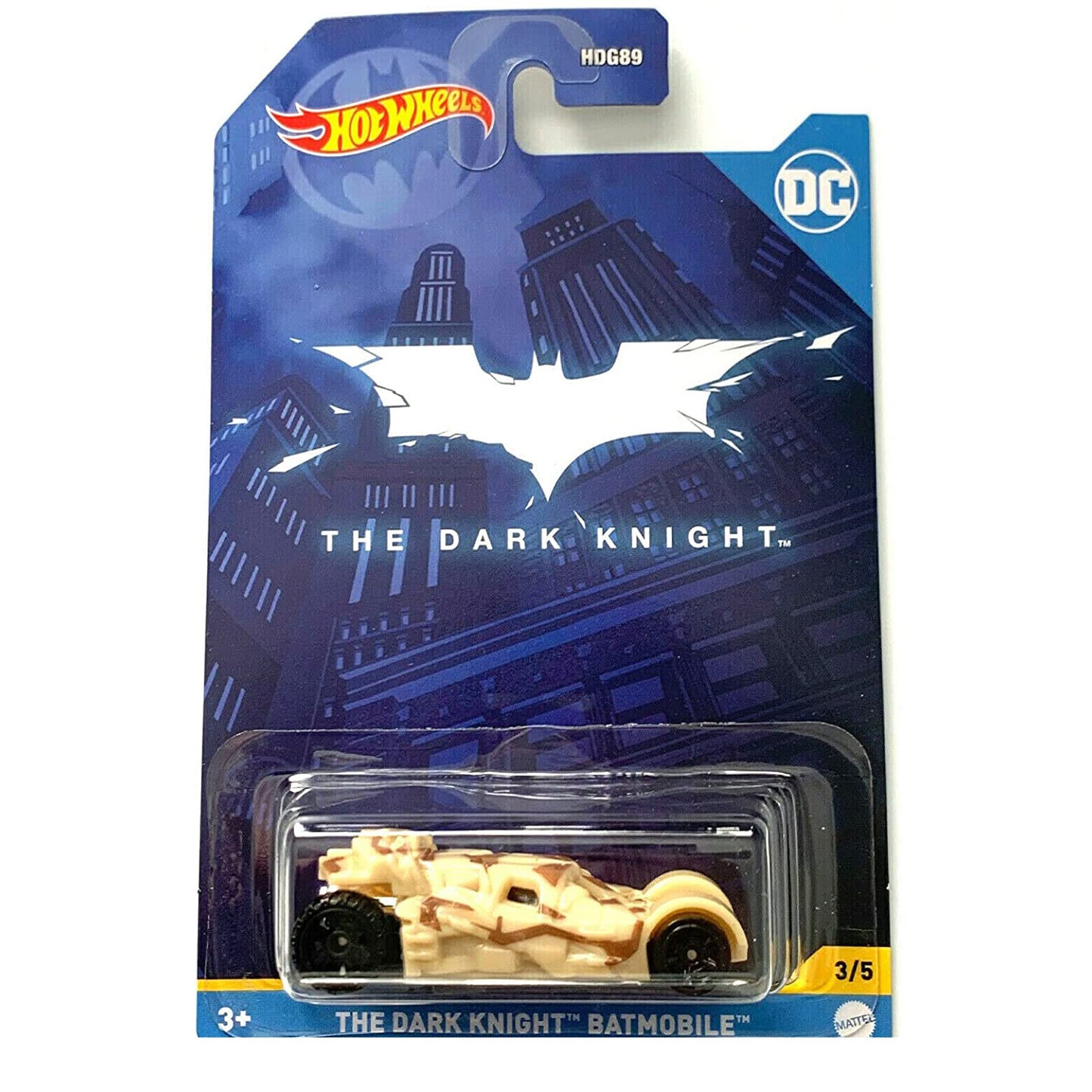 Hot Wheels Batman The Dark Knight: Batmobile: 1:64 Scale Diecast