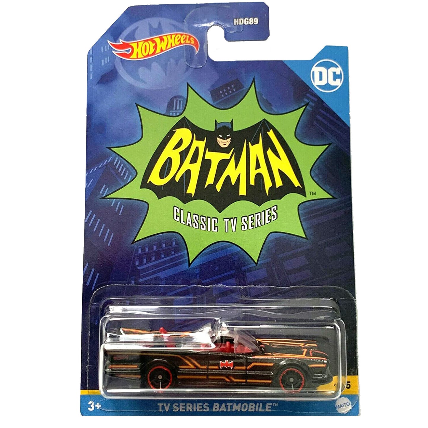 Hot Wheels Batman Classic TV Series: Batmobile: 1:64 Scale Diecast