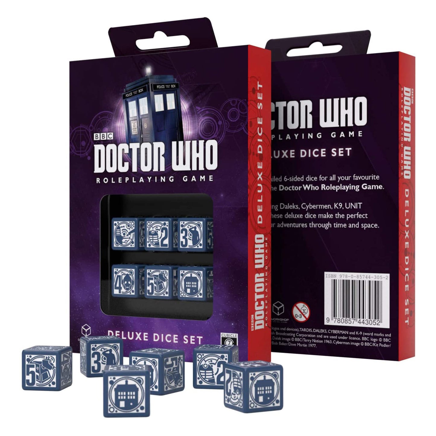 Dr. Who Deluxe Boxed Dice Set: Role Playing Die
