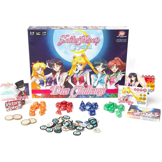 Sailor Moon Anime Official Dice Game Boxed Set: Sailor Moon Crystal Dice Challenge