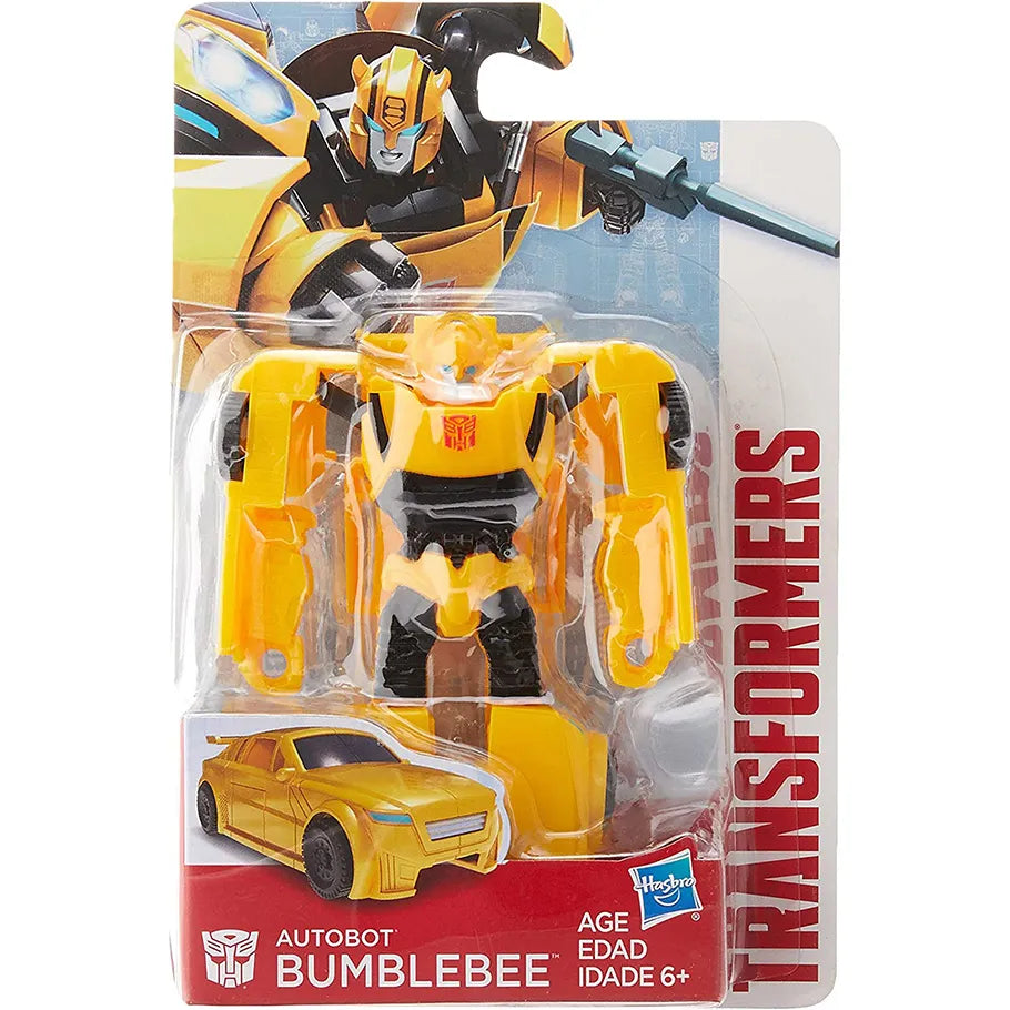 Transformers Authentics Bravo Series 4.5 Inch Action Figures: Autobot Bumblebee in Blister Pack with Backing